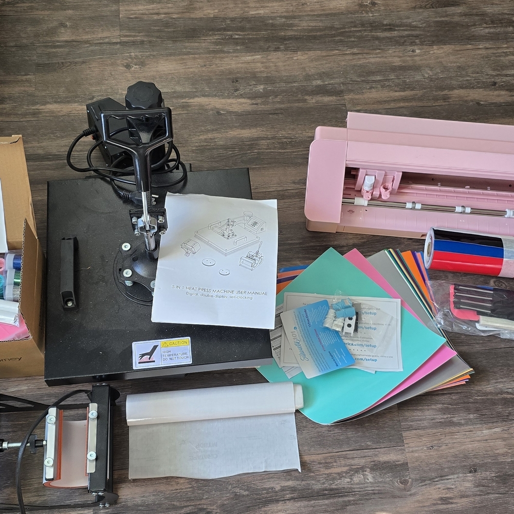 Crafting Heat Press Machine with Accessories